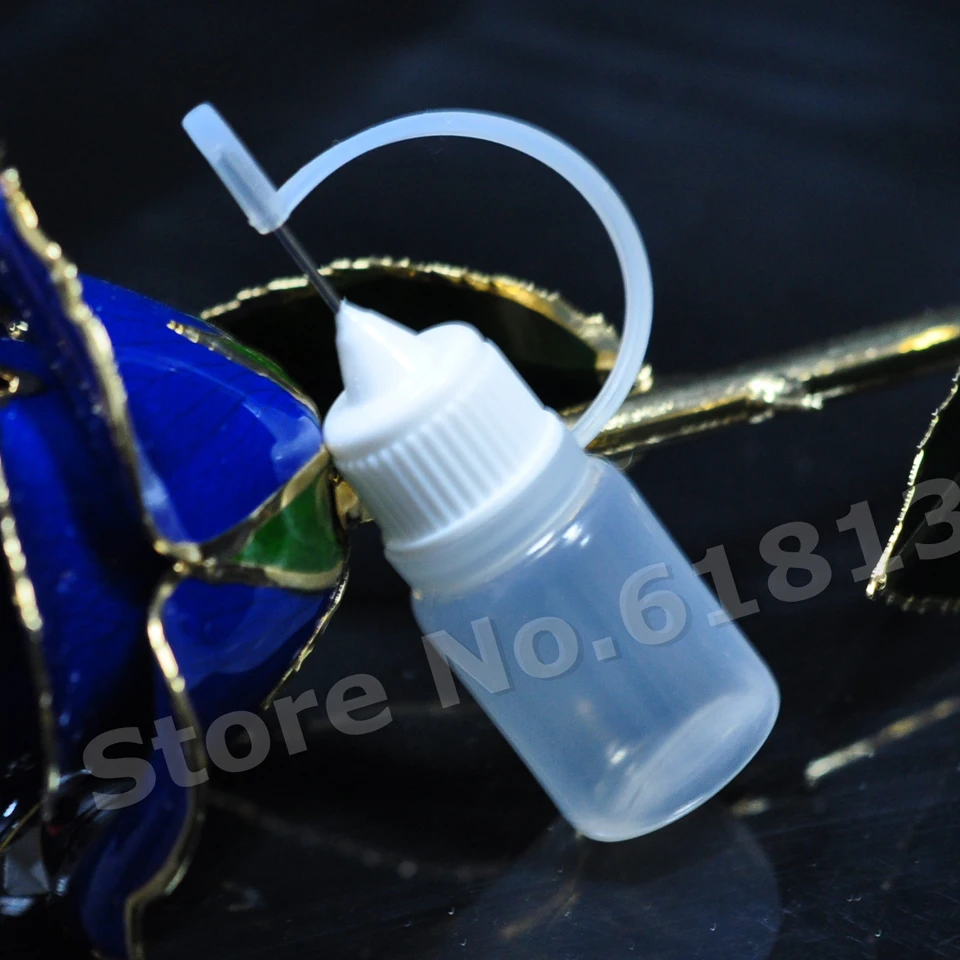 DROPPER 5000 stks 5 ml plastic squeezable fles, naald druppelflesje, PE fles met naald groothandel