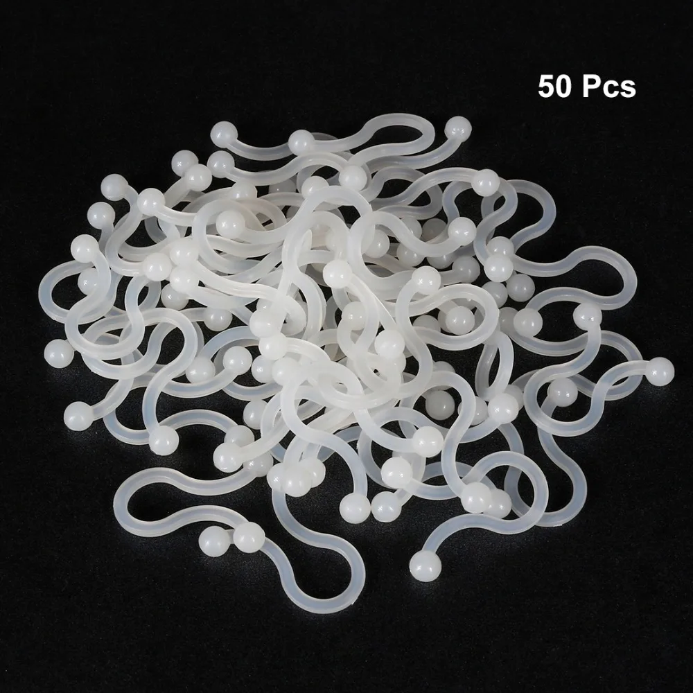 

50pcs U Shape Twist Bundle Lock Cable Wire Ties Reusable Twist Ties Cord Management Fit Cable Dia 7mm/10.5mm Nylon Save Place