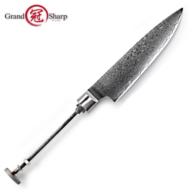 Damascus Knife Blank Blade VG10 Japanese Damascus Steel DIY Tools Kitchen Knives Parts Hobby Chef's Paring Knife 67 Layers PRO