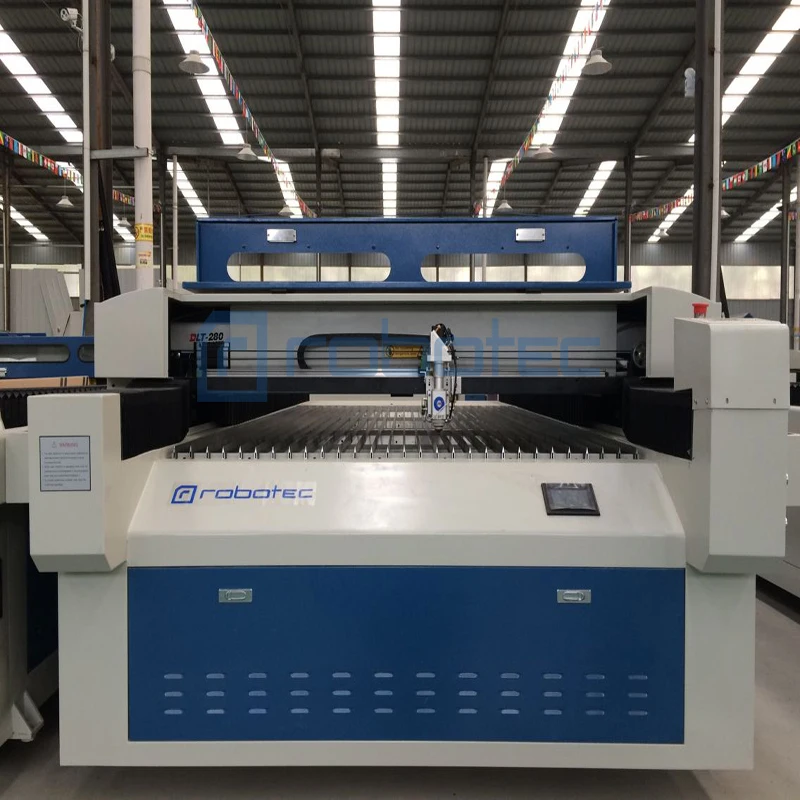 Robotec-cortadora láser 1325, máquina de corte láser co2 de metal, cnc de acero inoxidable
