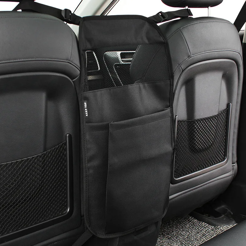 Car seat central protective isolation net bag to receive bag Car Trunk Seat Back Folding Oxford Organiser Auto Travel Hanging