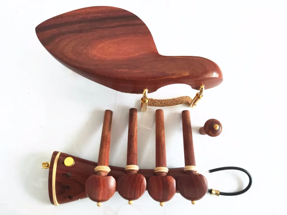

1 Sets of Fine Rosewood 4/4 Violin Parts,violin accessories