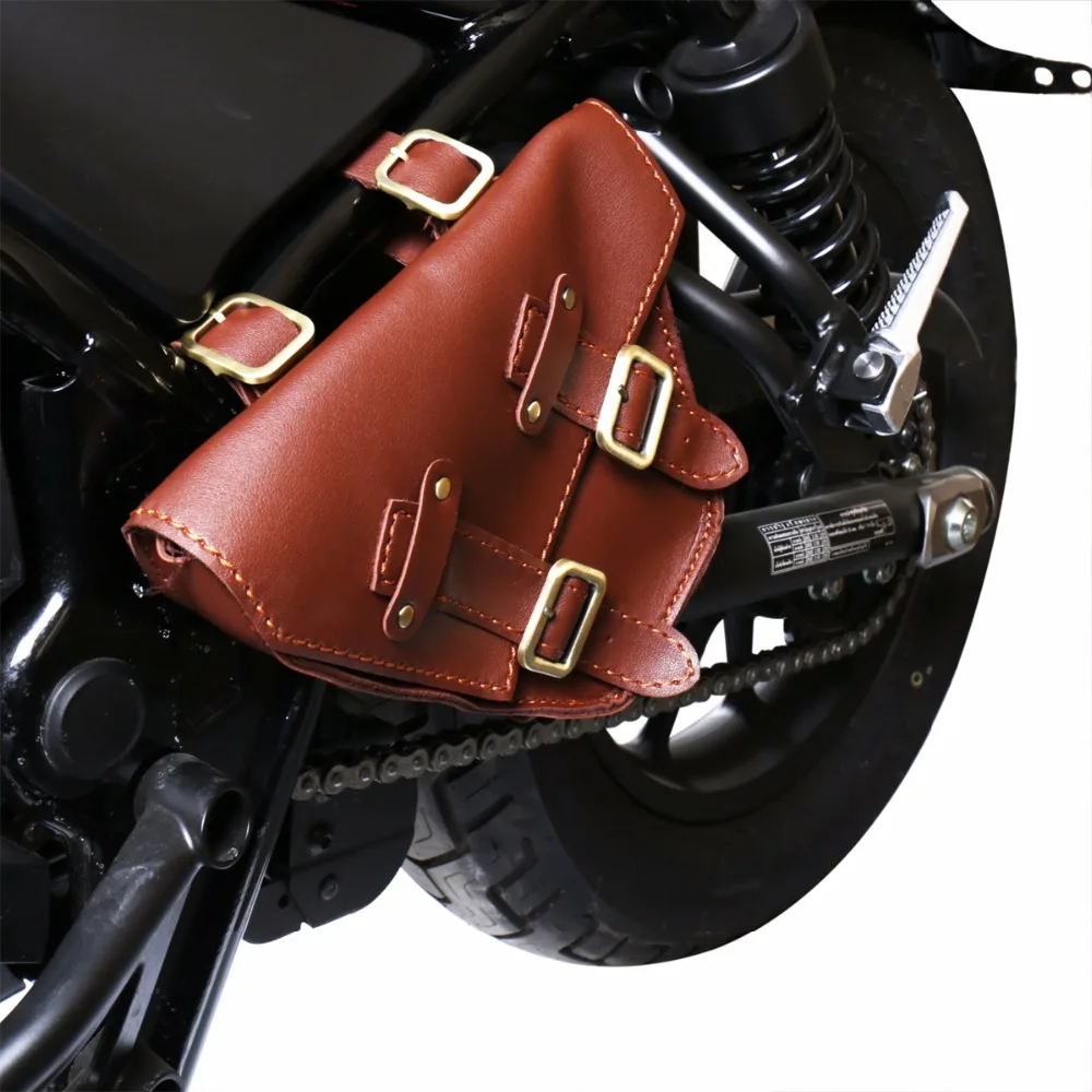 Left&Right Fairing Brown Saddle Bags For Honda 2017-2023 Rebel CMX 300 500&ABS Models