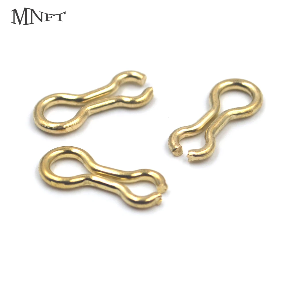 MNFT 200Pcs Fishing Snaps Lead Loops Swivels Home Lead Making Inserts Fishing Moulding Items Plumbs Giratorios Pesca