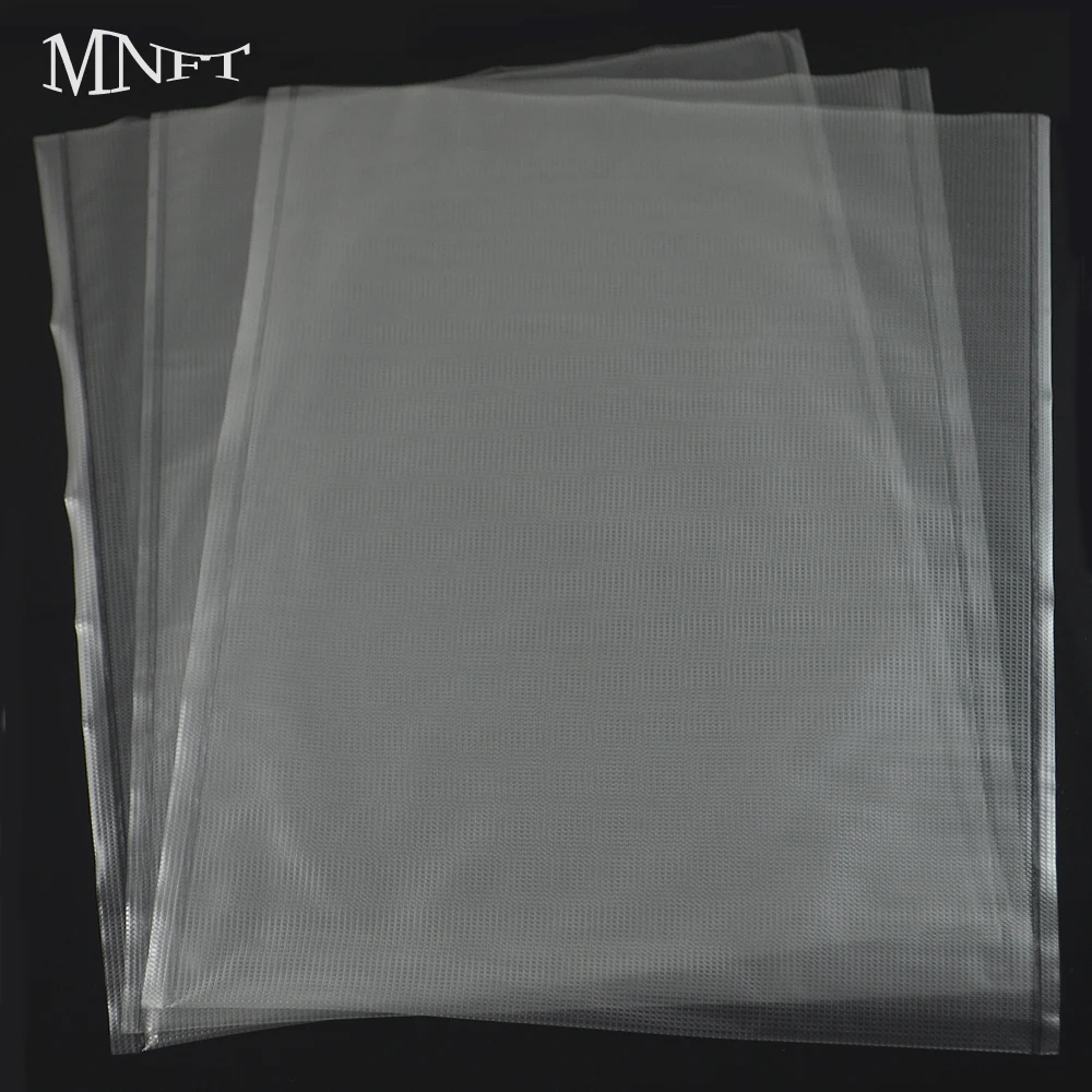 MNFT 100Pcs 15*19cm Carp Fishing Large PVA Dissolve Bags Ground Baiting Boilie Pellet Maggot Maize Bait PVA Bag