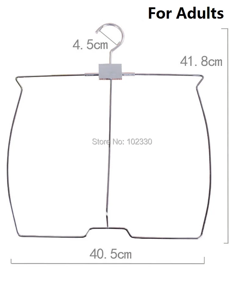 Imagem -06 - Cabide de Arame de Metal para Roupa de Banho Cabide com Exibição de Tamanhos para Crianças e Adultos