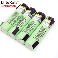 Hot liitokala 18650 3400 bateria 3400mAh 3.7V NCR18650B akumulator litowo-jonowy do latarki do + DIY nikiel