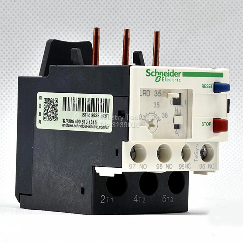 Оригинальный контактор Schneider Electric Device LR-D35C LRD35C 30-38A, тепловое реле перегрузки, стандартный тип, подходит для LC1D32 LC1D38