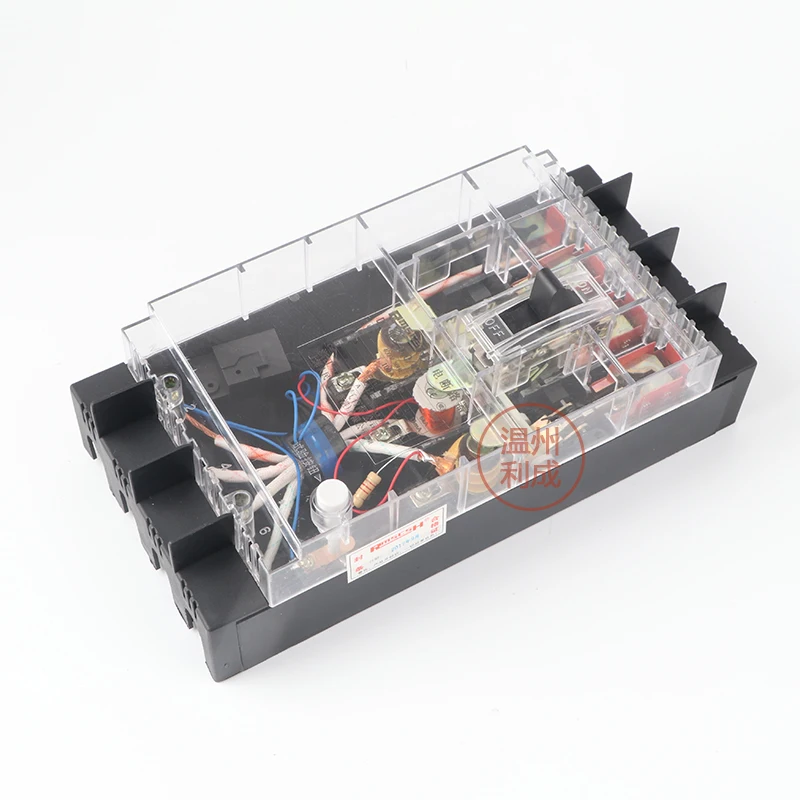 Transparent molded case leakage circuit breaker DZ15LE-100/490 100A three-phase leakage protector air switch