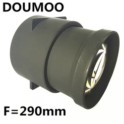 f 290mmLED projector accessories DIY RD-806  projector large caliber glass lens F = 290 mm for 5.8 inch  to 22 inch