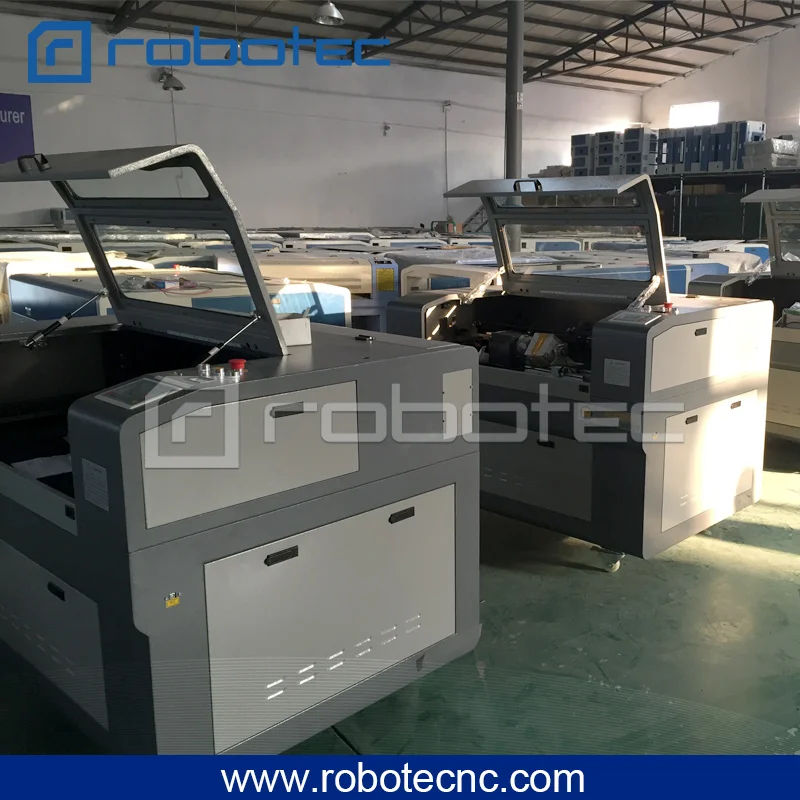 ROBOTEC-máquina de corte láser 100w, CW5200 6090 enfriador de agua, maquinaria de corte por láser para corte de plexiglás acrílico y madera
