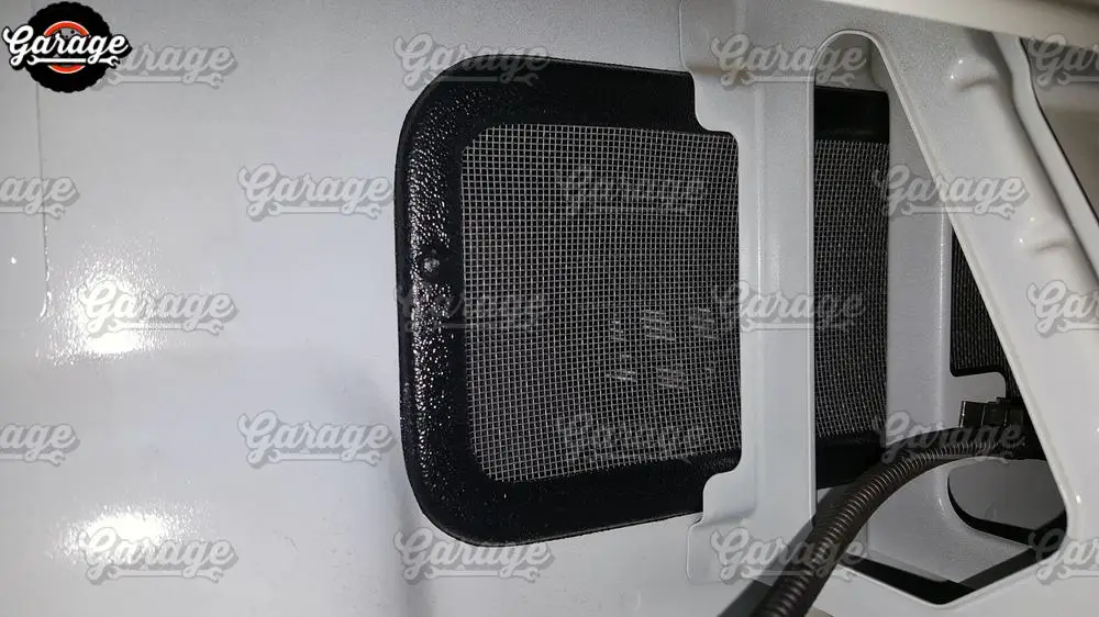 Filter mesh for Renault Duster 2010-2019 jabot ABS plastic accessories guard function cover protective pad car styling tuning