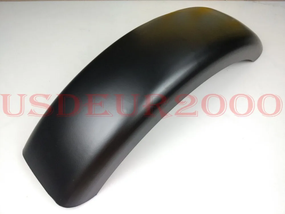 Guardabarros de remolque personalizado trasero plano, 6,1 pulgadas, negro, para Honda, Yamaha, Kawasaki, Suzuki, Harley, Bobber, Chopper, 21,5 pulgadas, 55cm