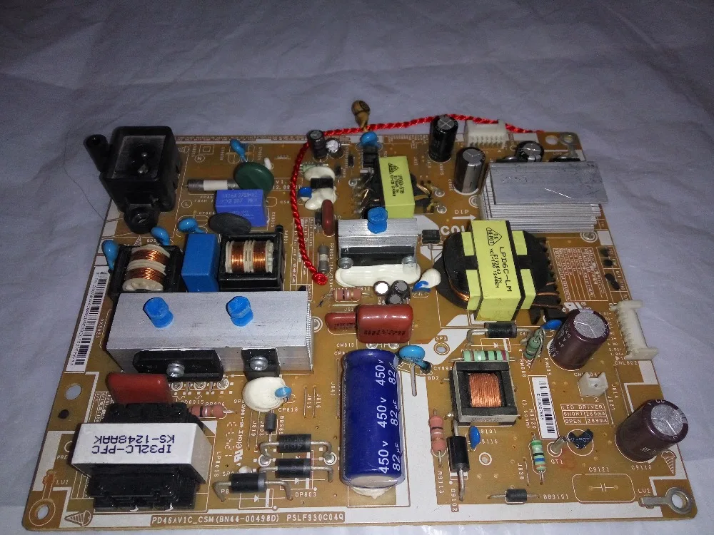 BN44-00498A BN44-00498B BN44-00498D POWER SUPPLY  for screen UA40EH5000R UA40EH5300R T-CON connect board Video