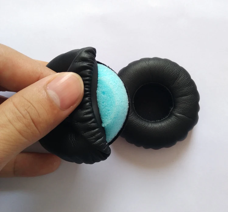 Soft Memory Foam แผ่นรองหูฟังสำหรับ Sony MDR ZX 550 BN MDR ZX-550BN ชุดหูฟังบลูทูธหูฟังแผ่นรองหูฟังฟองน้ำ