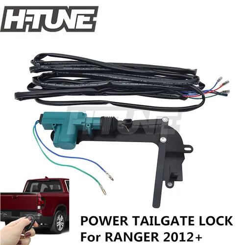 Accesorios 4x4, cerradura de seguridad para puerta trasera con alimentación automática para RANGER T6 T7 /BT50 2012-2020