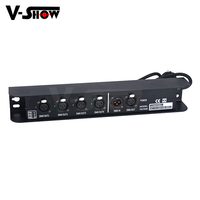 V-show 4 Port DMX Splitter Output 512x4 Channels For Dj Disco Stage Light Control