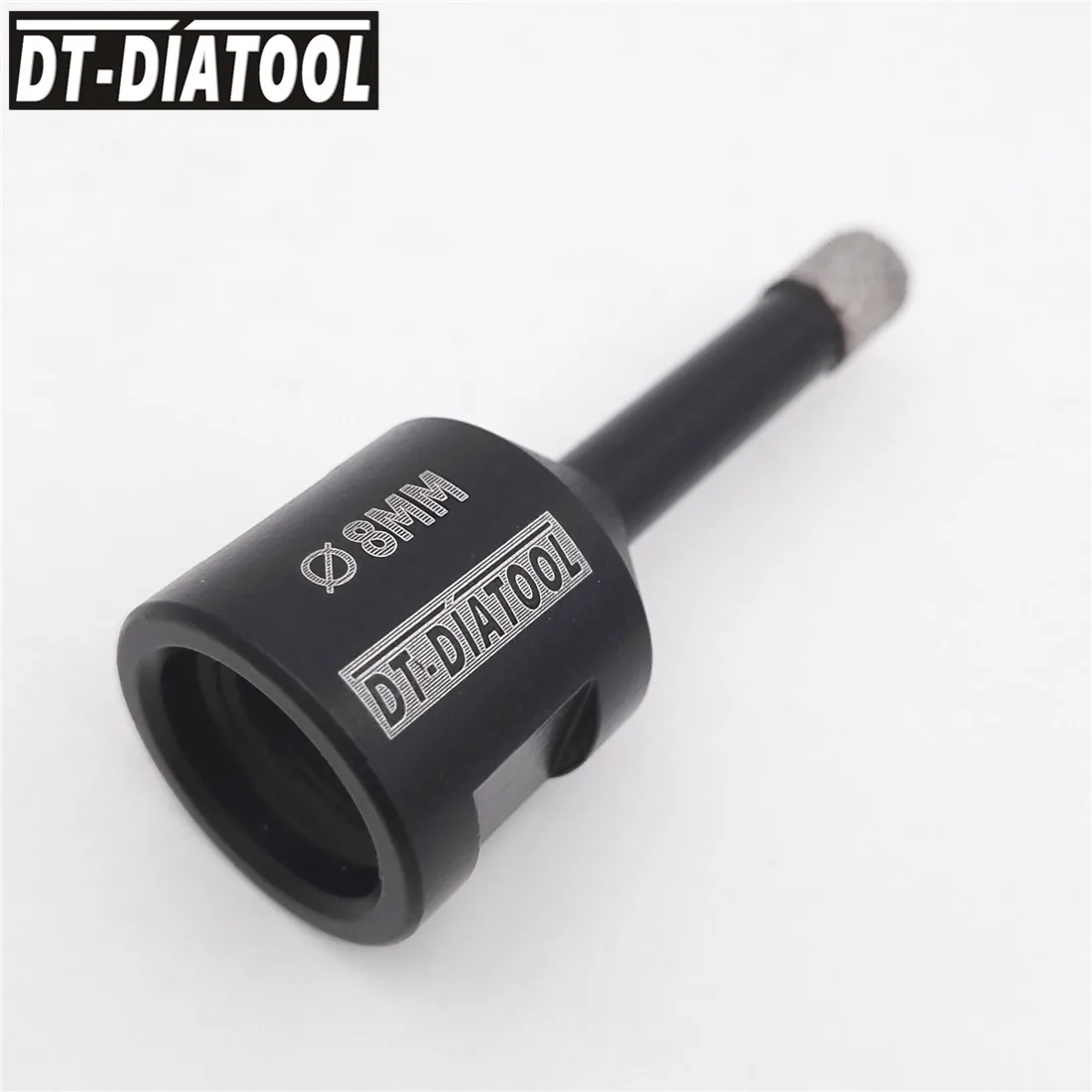 DT-DIATOOL 2 個 8 ミリメートルドライ真空ろうダイヤモンドドリルコアビット M14 タイルホールソープロ品質掘削ビットワックス内側