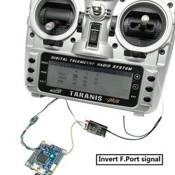 Frsky S.Port / F.Port Signal Inverter Board for F4 Flight Controller to X8R/X4RSB/XSR/XSR-M/R9/R9 Slim/R9 mini Receiver