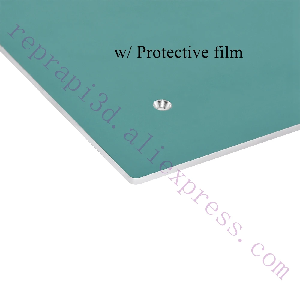 Creality-Aluminum Cama aquecida para impressora 3D, grande tamanho de impressão, cama de aquecimento atualizada, CR-10, 24V, 220W, 310*310*3mm