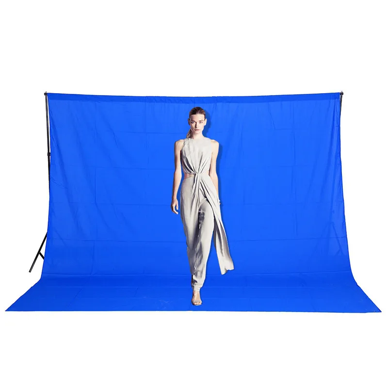 3X2M Green Color Cotton Non-pollutant Textile Muslin Photo Backgrounds Studio Photography Screen Chromakey Backdrop Cloth