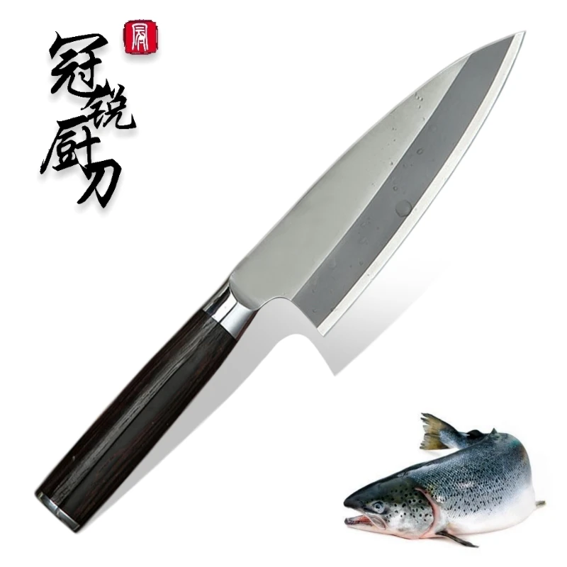 Kitchen Knife 8.2 Inch Japanese Deba Knives Cutting Fish Kitchen Knives Stainless Steel Chef Cooking Tools Japanese Kitchen PRO