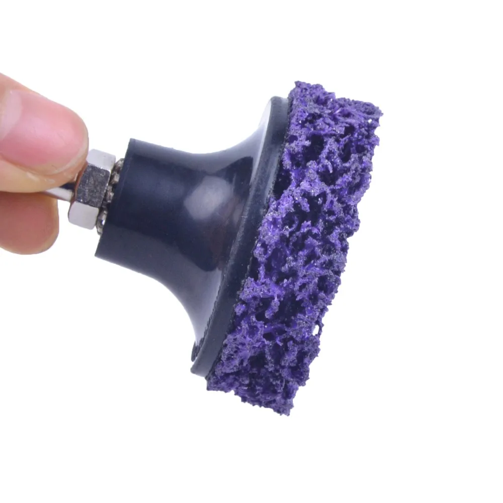 Discos de lijado Tipo R de bloqueo de rollo, Muelas de diamante, pulido de superficie, eliminación de corrosión para metalurgia, 2 pulgadas (50mm)