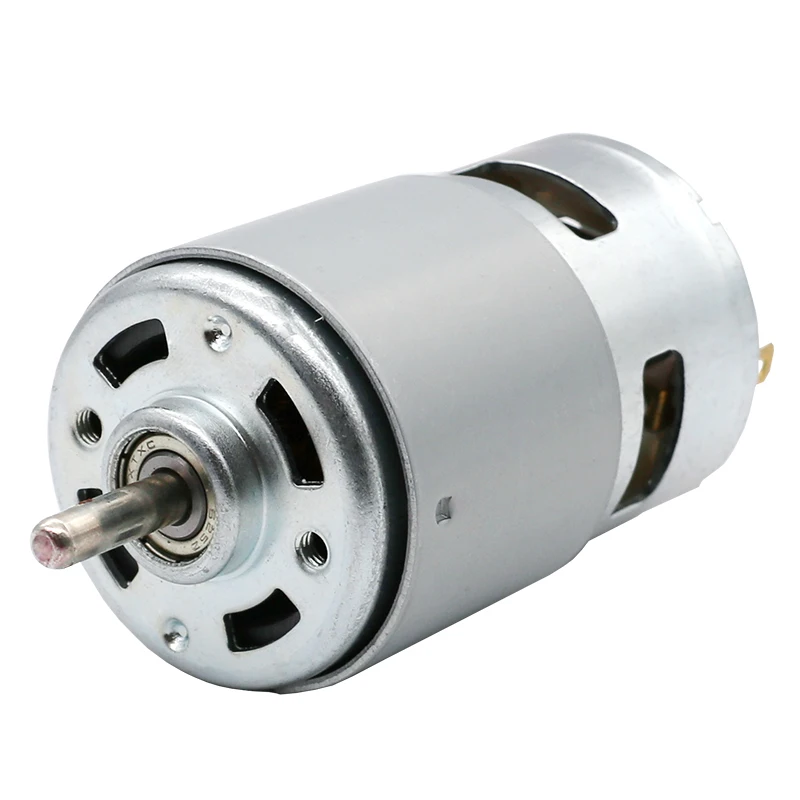 고출력 775 모터 DC 12V 12000 회전/분 대형 토크 모터 볼 베어링 도구, DIY 드라이버 부품용