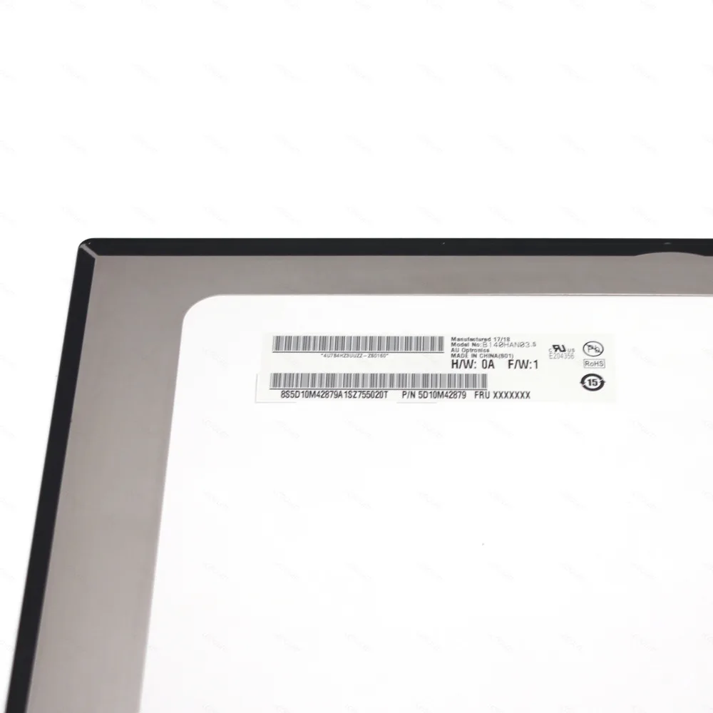 Imagem -04 - Tela Lcd para Lenovo Ideapad 720s14ikb Fru 5d10n79821 p n 5d10m42879 Vidro Frontal Fhd Ips 14 Polegadas