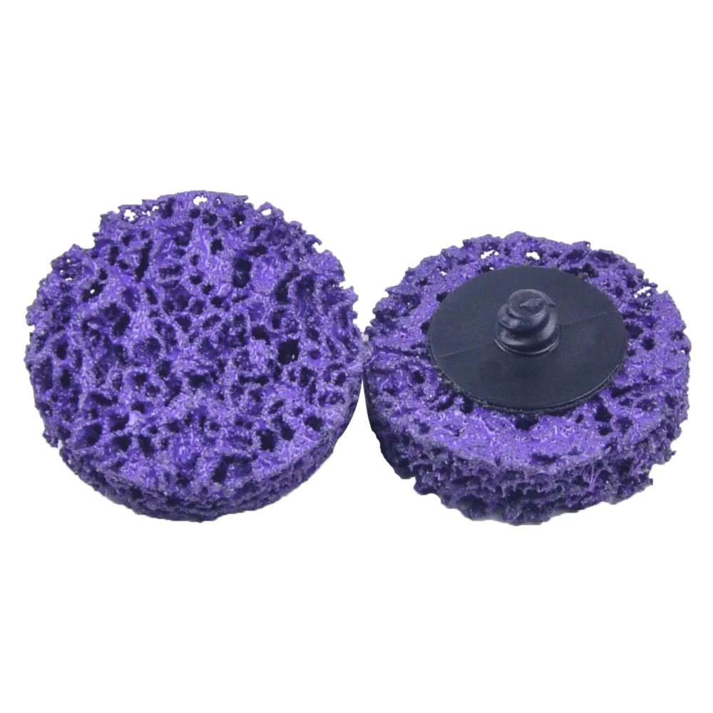 Discos de lijado Tipo R de bloqueo de rollo, Muelas de diamante, pulido de superficie, eliminación de corrosión para metalurgia, 2 pulgadas (50mm)