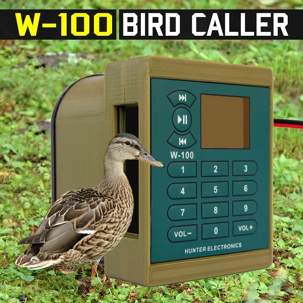 FREE SHIPPING ELECTRONIC MP3 BIRD CALLER WITH TIMER