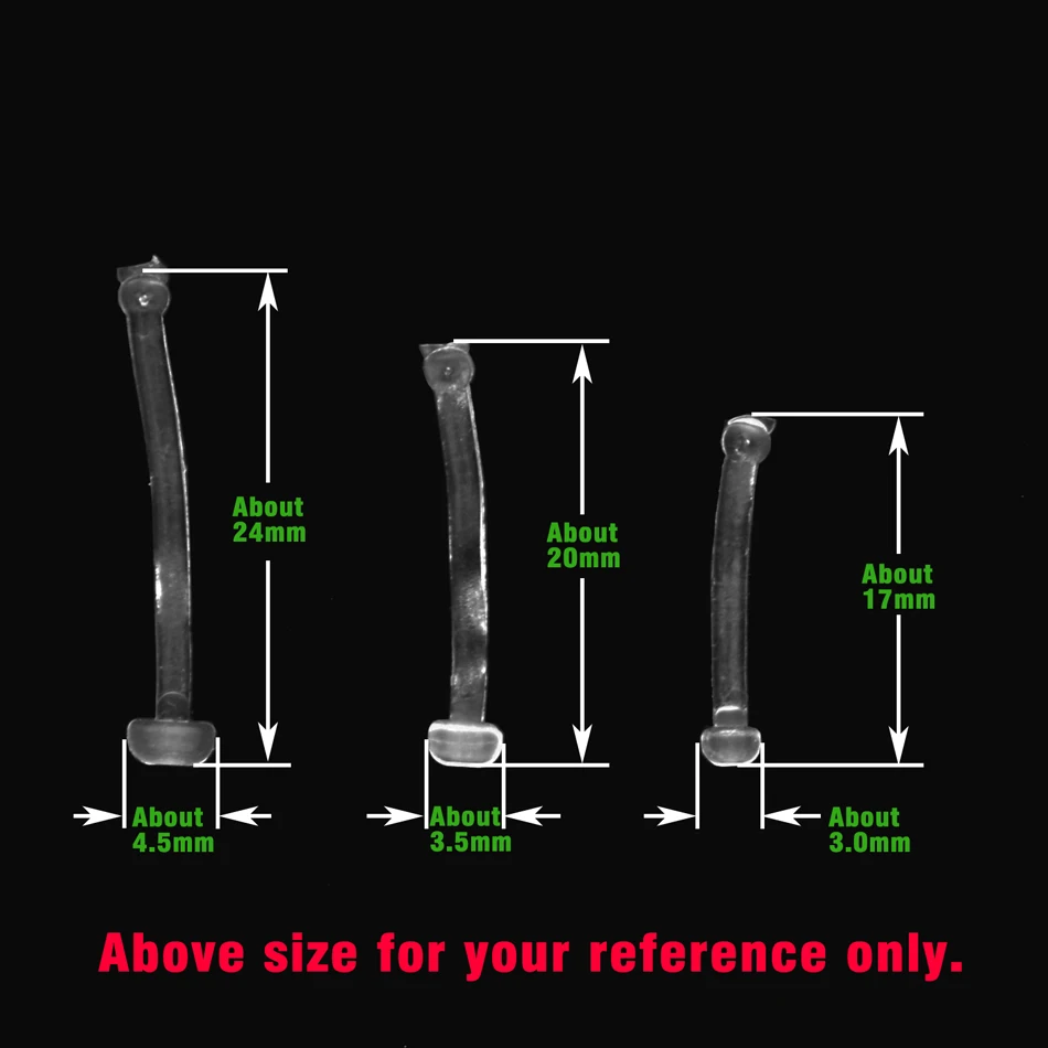 MNFT Extensor de Paradas para Boilies - Tapones Transparentes - imagen 5