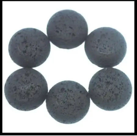 Natural Lava Stone Cabochon No Drilled Hole Jewelry CABS Making Selling Beads 8MM 10MM 20MM 25MM DIY Jewelry Findings