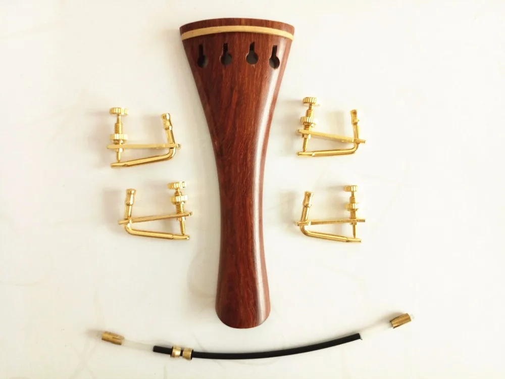 1pcs Red sandalwood 4/4 Violin Tailpiece violin accessories parts