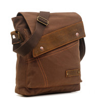 AUGUR Vintage male single Handbags men's messenger bag men Designer Handbag Canvas Casual Messenger Bag Students school bags