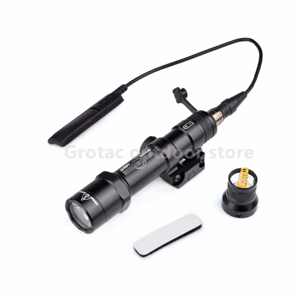 SF M600B Scout Light For Tactical Gun Flashlight LED Flashlight With Remote Tail Switch