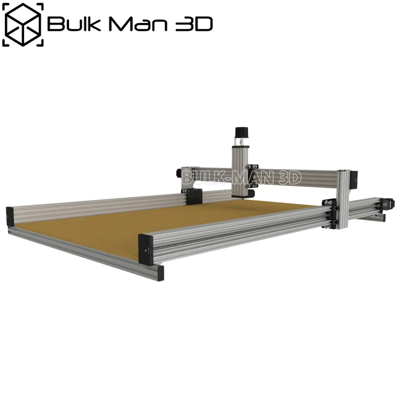 20%off BulkMan 3D LEAD CNC Machine Mechanical Kit 4 Axis Screw Driven DIY Wood Metal Milling Engraver