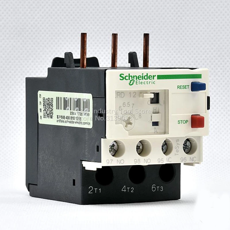 Original Contact Device Schneider Electric China Contactor LRD12C 5.5-8A Thermal Overload Protect Relay Standard Type LR-D12C