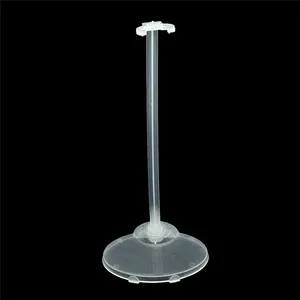 Suporte suporte transparente para bonecas, cor clara brinquedo figura, titular de exibição, prop up, modelo manequim, 10 pçs/lote, 20 pçs/lote 8 principais vendas palangana transparente - №6