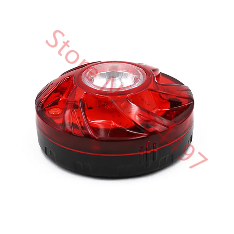 LED Warning Strobe Flashing Emergency Light Rotate Blink SOS Flashlight Car Truck Beacon Safety Indicator Lamps With Magnet