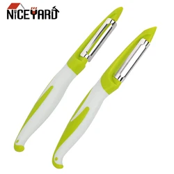 NICEYARD Vegetable Slicer Peeler Knife Carrot Potato Fruit Shred Grater Gadgets Stainless Steel Peeler Zester Razor Sharp Cutter