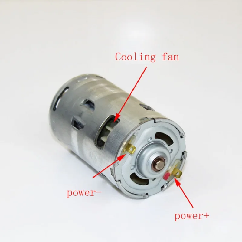 RS-997 DC motor high power DC24V36V48V front ball bearing spindle motor high torque