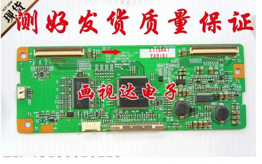 Placa lógica lcd lt32600 Original, 6870c-0154c, conectar con/lc320wx3-slc1 Placa de conexión T-CON