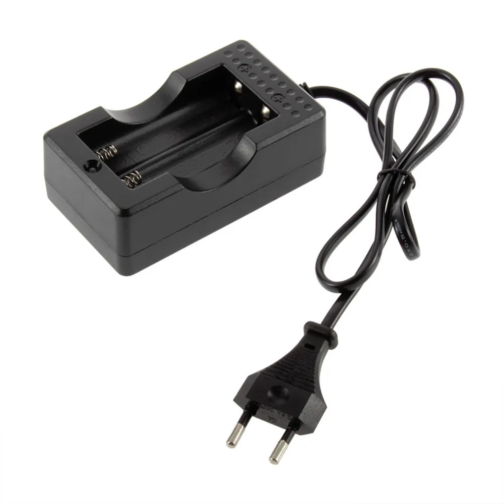 Gtf 18650リチウムバッテリー充電器4.2 vダブル充電ライン18650ダブルスロットライン報告する充電式バッテリー充電器