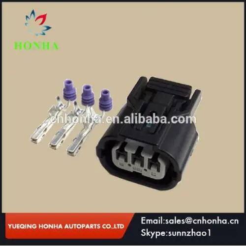 200 pcs FREE shipping 6189-0887 6918-1833  Sensors Sumitomo Center Rib 3 pin HX 040 Female Connector