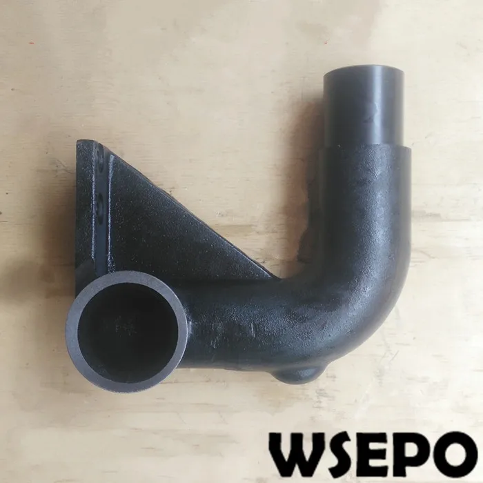 Top Quality! Muffler Connection Elbow Pipe fits for 4105/4108 Tractor 4 Cylinder 04 Stroke Water Cooling Diesel Engine