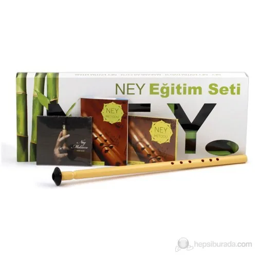 TURKISH PLASTIC NEY NAY FLUTE DVD BOOK CD ENGLISH GERMAN FRENCH