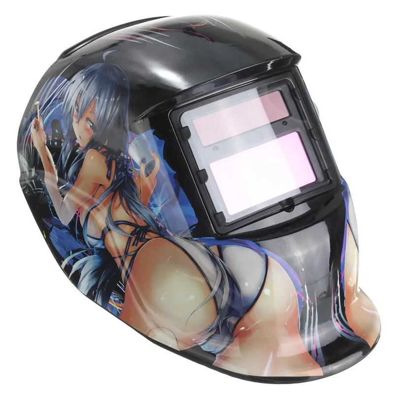 

Helmet Hot Sale Solar Auto Darkening Electric Welding Mask TIG MIG MMA Helmet for Welder Welding Machine or Plasma Cutter