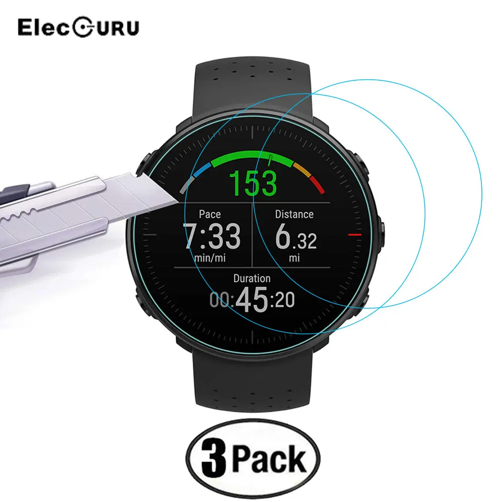 Polar Vantage Смарт-часы защита экрана 9H закаленное стекло против царапин защитная пленка для Polar Vantage M,V Titan,V часы