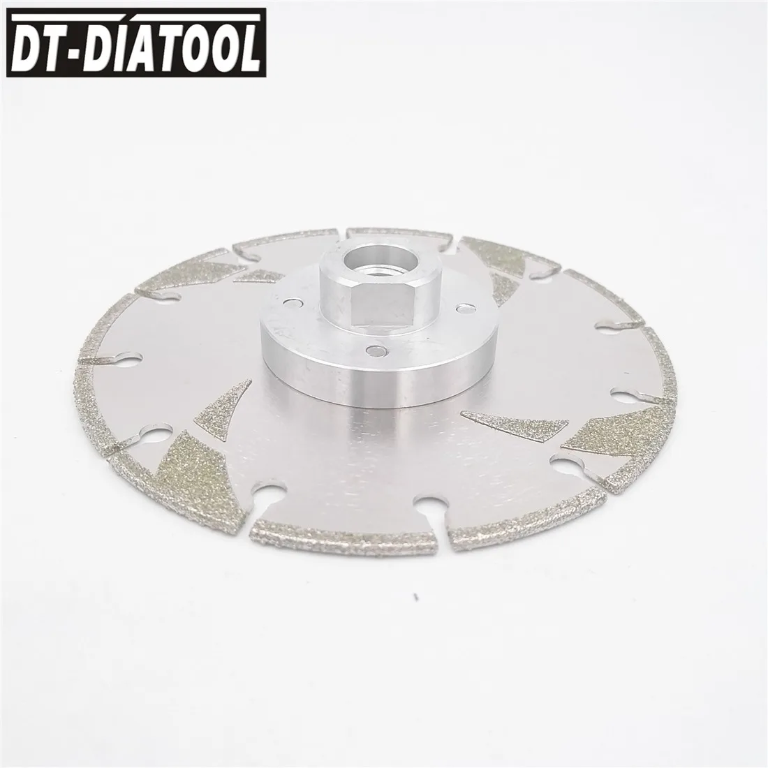 DT-DIATOOL 1 шт. 100 мм/115 мм/125 мм гальванически усиленный алмазный режущий диск пильный диск M14 резьба Диаметр 4 "4,5" 5 "сухой или влажной